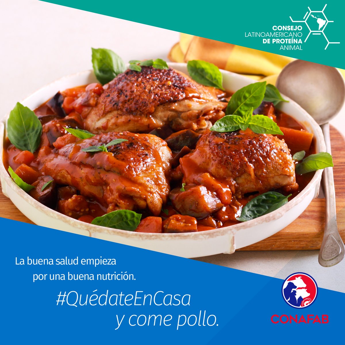 Conafab's tweet photo. El pollo es un alimento muy versátil, lo puedes incluir en sopa, a la plancha, al horno, con verduras. Inclúyelo diariamente en tus platillos.   

#Comepollo #avicultura #aves #comida #protein #saludable https://t.co/9NIPrHNGiE