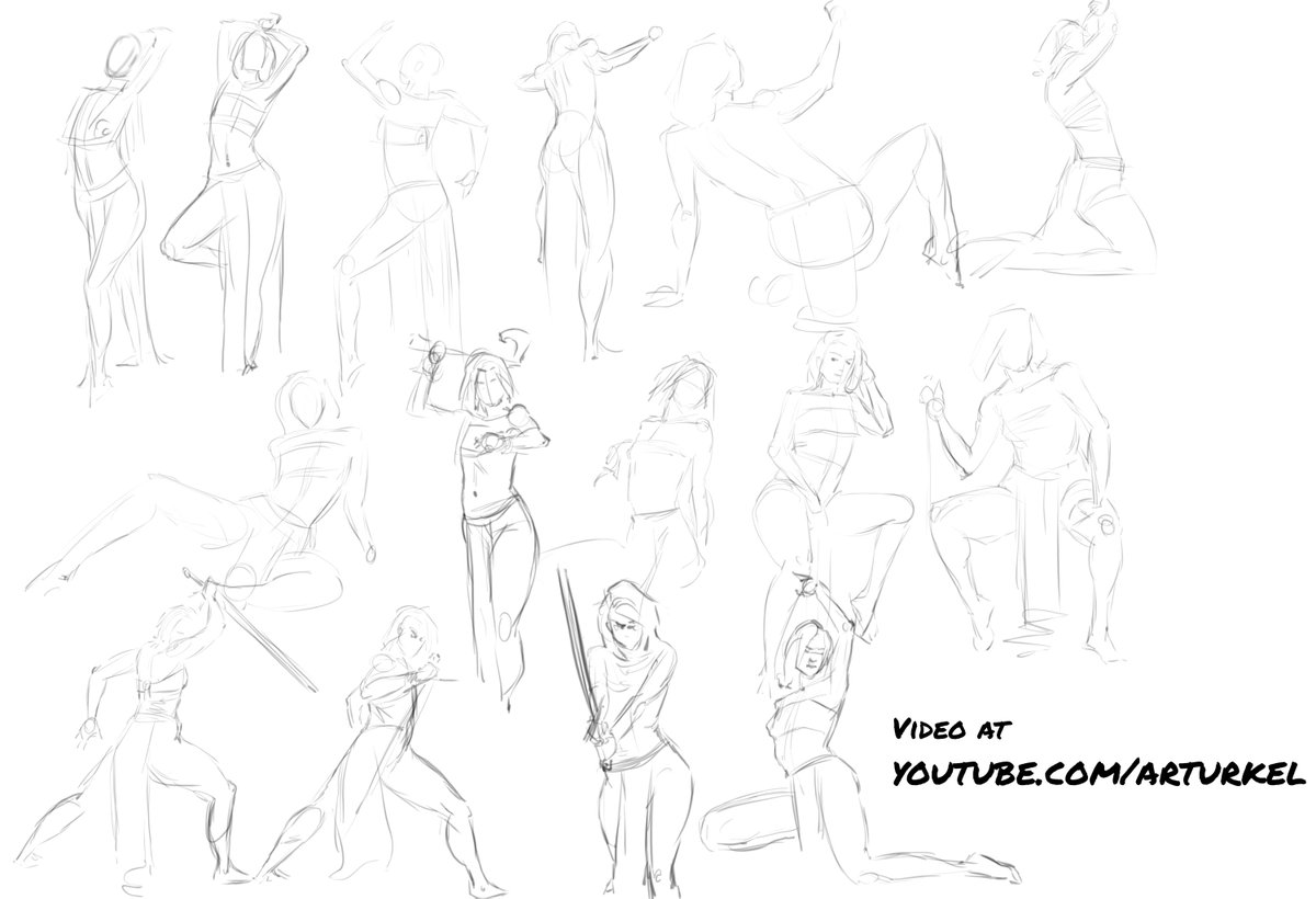 ARTurkel's tweet photo. Quick morning gestures brought to you by my gesture drawing video https://t.co/Tqb1cPh3IX 

#warmup #gestures #gesturedrawing #draweveryday #drawing #ArtistOnTwitter #practiceart #digitalart #digitallines https://t.co/y9K2b9SafK