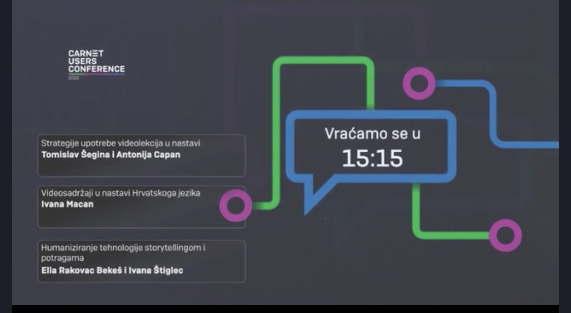 i_gimnazija_os's tweet photo. I naše profesorice sudjeluju kao predavači na @CARNET_CUC. @ivanastiglec i @Ella_R_B danas s interaktivnim predavanjem, sutra s radionicom kako upotrijebiti #AR u nastavi, a u petak S. Novaković i R. Kalazić s predavanjem. #cuc2020 #izazovprihvacen https://t.co/Wdgsv0QoJ0