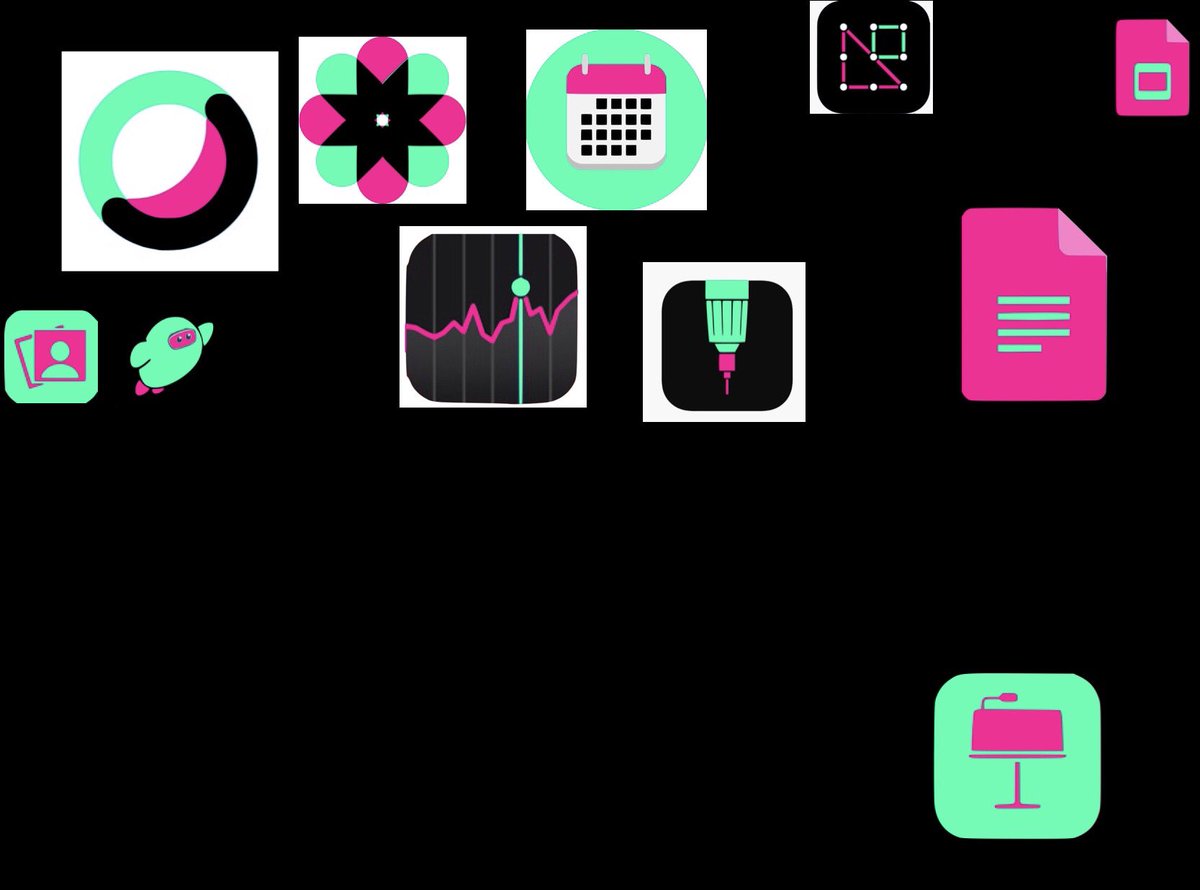 WilcoxRobotics's tweet photo. #WorkInProgress by a student designing new app icons for her school iPad! #Programming #Shortcuts #AppleEDU #TVK8 https://t.co/kM7zPTD5iD