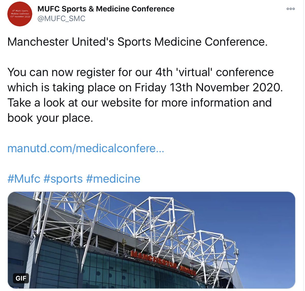 enda_king's tweet photo. 🛑10 days to go #SSCRTP2020 @sscsportsmed 

14&amp;15 Nov Live
On demand for 6weeks after conf
https://t.co/xJ47U1Kd1A

Want even more CPD! Check out excellent confs online hosted by our colleagues @SportfisioSwiss &amp; @MUFC_SMC Fri 13Nov 🔥🔥

Lots of CPD to see us through lockdown🤓 https://t.co/nlQ9Wbp9hF