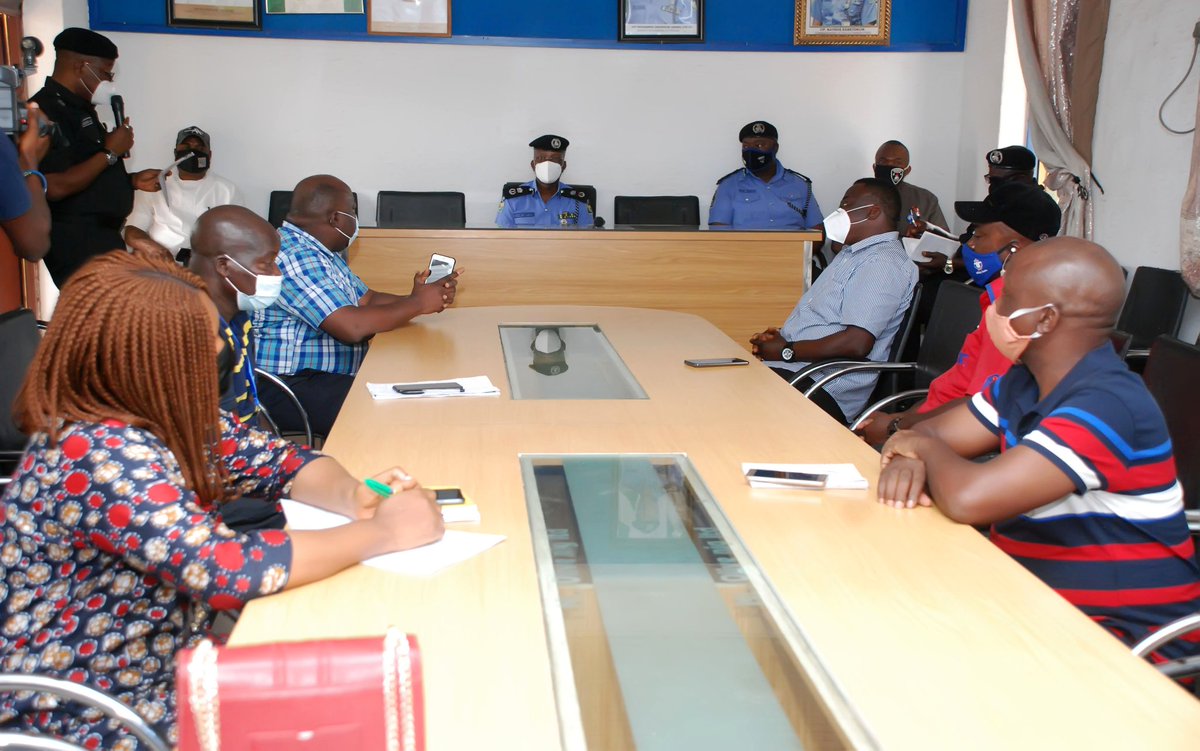 #KwaraITNcampaign2020 Successful advocacy session with #Kwara Commissioner of #Police and some key Officers. The CP assured security of campaign personnel, devices and nets during the campaign #ForAMalariaFreeKwara #PlayYourPart #staysafe #SleepInsideYourNetEveryNight #MaskUp