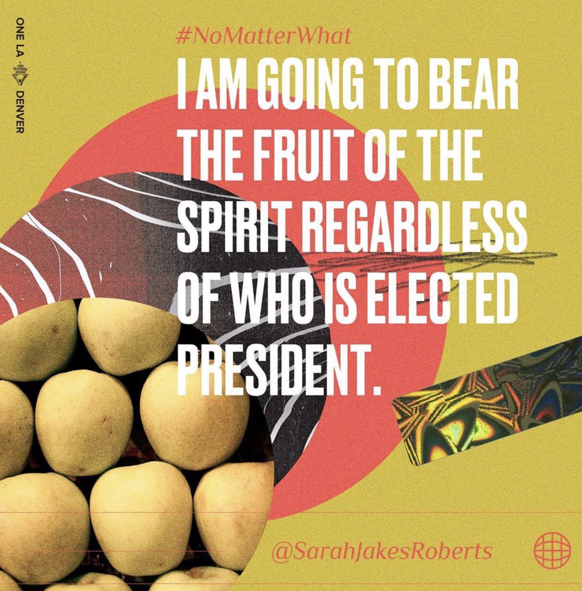 TPHDenver's tweet photo. LOVE
PATIENCE
KINDNESS
We can choose to embody ALL of these things, the Fruit of the Spirit, as we head to the polls and the days thereafter.
Pastors @ ToureRoberts &amp; @ Sarahjakesroberts together for Part2 of the “No Matter What” series is truly the gift that just keeps on giving https://t.co/lxmALal2cu