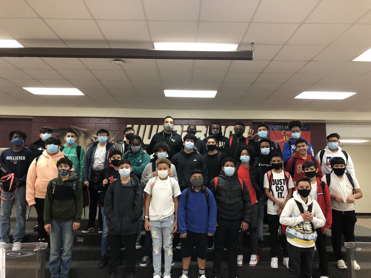 Stopped by Wunderlich today for lunch to see the football team. Good luck tonight guys!!