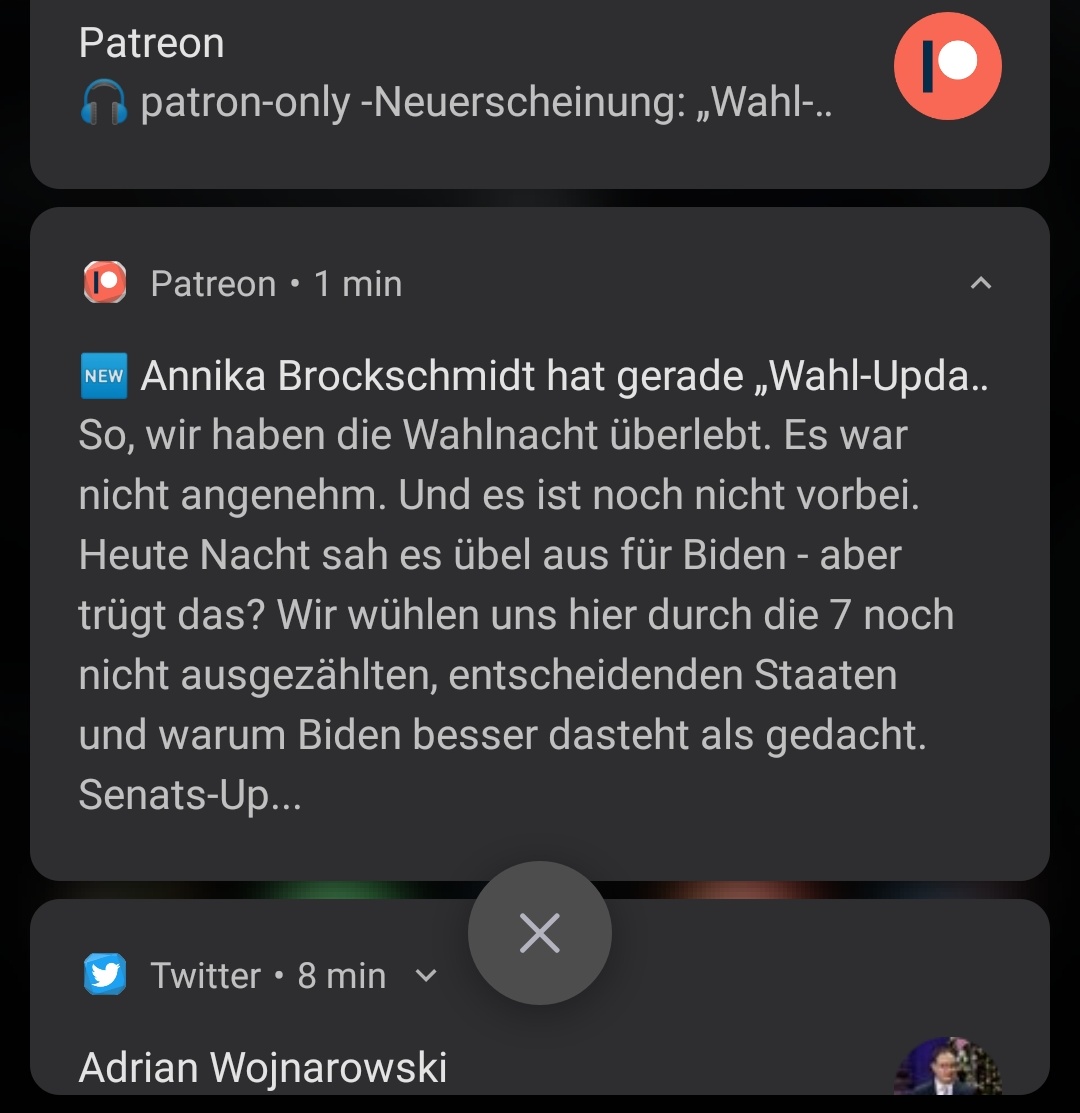 Ach komm, wir müssen Mal positives vermelden: <a href="/ardenthistorian/">Annika Brockschmidt</a> ordnet jetzt die Wahl ein. Titel: "Tief atmen!" Mach ich! #Elections2020