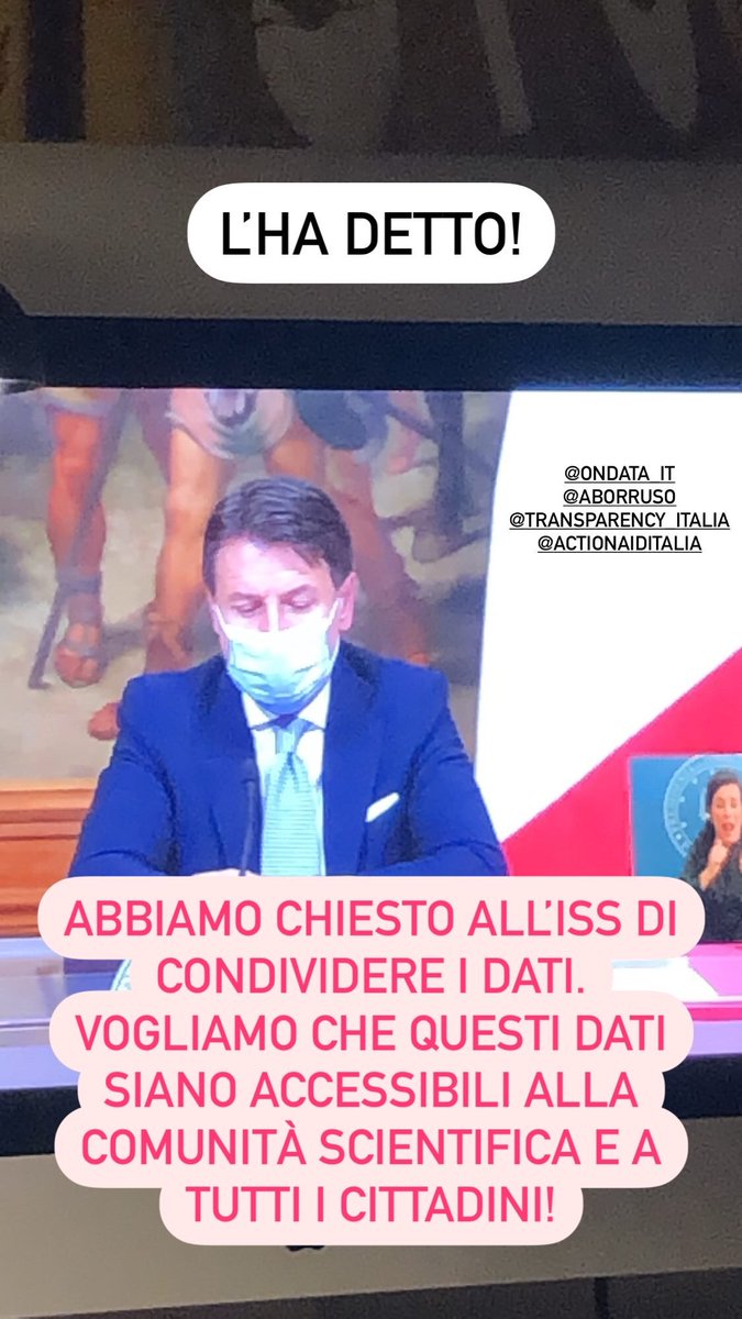 donatacolumbro's tweet photo. Non l’ho sentito solo io, giusto? 
Mancava “in formato machine readable” ma ci arriviamo. #OpenData https://t.co/ZUiUvmkxZu