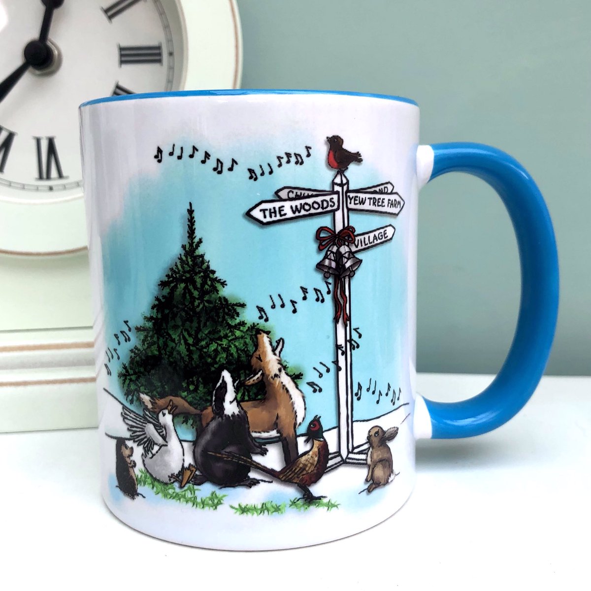 YewTreeTales's tweet photo. 🎄☕️ Made up with how the first Christmas designs have turned out in the Gift Mugs range! 😍

‘Santa Owl’, ‘The Magi’, ‘Christmas Carols’, ‘Fairy Wishes’.

They’ve now joined over 40 designs in my online shop ..

🛍 https://t.co/ps0b9BTPeE 

#hedgehog #owl #fox #Christmasgifts https://t.co/KLqZfJnkeU