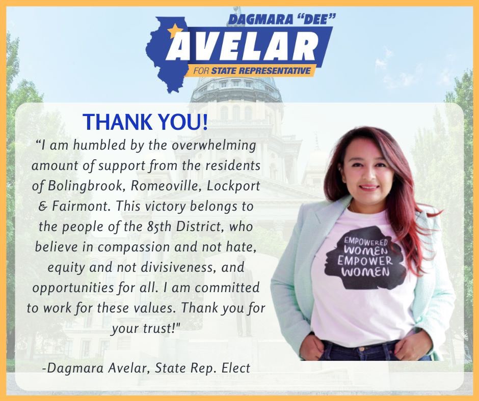deeforIL85's tweet photo. We are going to Springfield! #thankyou #communityfordee #peoplepowered https://t.co/iFY1iyY2y0