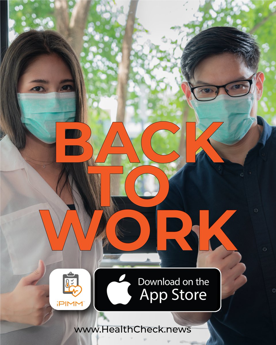 PIMMBuddy's tweet photo. In the midst of the current #pandemic, employee screening is a critical component of reopening businesses! We recommend the #iPIMM #HealthCheckApp (https://t.co/EHX4ri5R2v) - a non-intrusive way of protecting #workersafety!
FREE DEMO at 858-457-8160!
#backtowork #COVID2020 https://t.co/jrr3yyQLAd