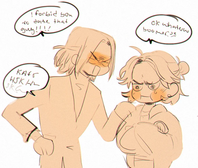 everyone is being mean to sqx >:0 
i live for modern day au ok!!!!? #beefleaf #tgcf https://t.co/fNZ6QllQvR 