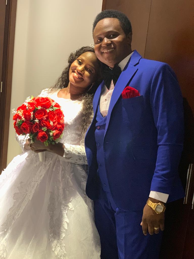 PremiumRight's tweet photo. We want to say congratulations to our boss and his beautiful wife. Mr. &amp; Mrs. Sam Olarewaju, May your home be blessed! ❤💖😍

#RightVisionWeddings
#CoupleOfTheMoment https://t.co/7TRjdyYm4D