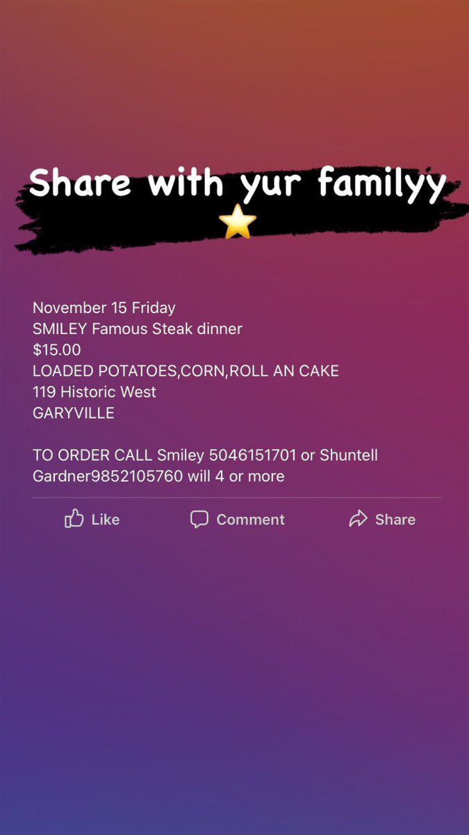 Tjbangaa4's tweet photo. That’s the best food yhu will ever eat I promise yhu⭐️ https://t.co/vczJktdYhJ