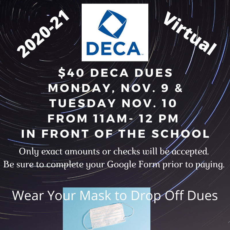 LCHS DECA collecting DECA Dues and Membership Forms!! Checks payable to LCHS!!
forms.gle/Mmnukd4BHAQH1m…