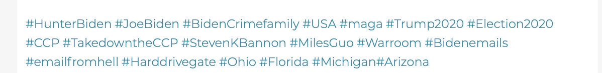 Not to mention pushing Biden hard drive leaks, picking out states they knew would be close, way before they were.