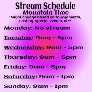 dawniedk's tweet photo. Starting next week (Nov 9th) here is my FULL TIME stream schedule!! 

*Will change based on special things happening, such as my birthday, which will be a 12 hour stream!! (Details below). 

Also can't wait to see what happens with Competitive HS as I'll be putting more time in! https://t.co/PsAhE4NVnJ