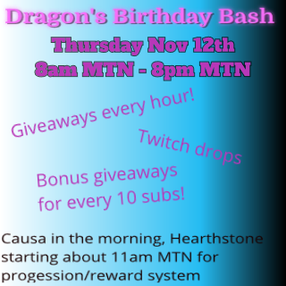 dawniedk's tweet photo. Starting next week (Nov 9th) here is my FULL TIME stream schedule!! 

*Will change based on special things happening, such as my birthday, which will be a 12 hour stream!! (Details below). 

Also can't wait to see what happens with Competitive HS as I'll be putting more time in! https://t.co/PsAhE4NVnJ