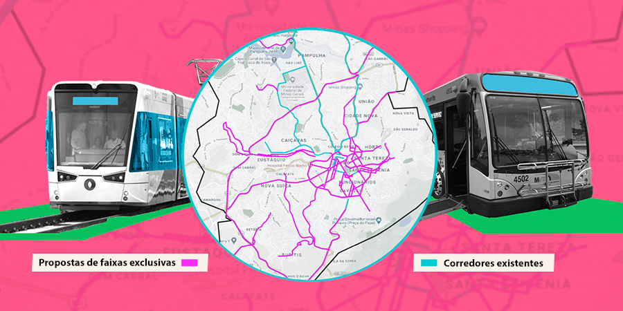 ITDPBRASIL's tweet photo. PROPOSTAS | Para não travar, #BH precisa agilizar a implantação das #faixasexclusivas para o #transportepublico. Essas faixas foram identificadas com base nos dados de GPS dos #ônibus e estão alinhadas com as propostas do Plano de Mobilidade Urbana de Belo Horizonte, #planmob-bh. https://t.co/mzCHRP2QkA