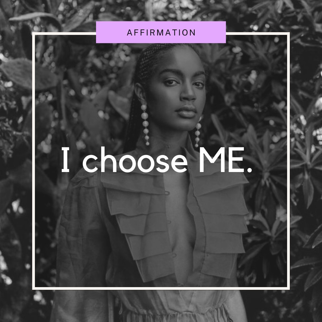 createherco's tweet photo. Pick you, sis! First and always! 

#Affirmations #SelfLove #SelfCare #CreateHerCollective https://t.co/CWipBUseKr