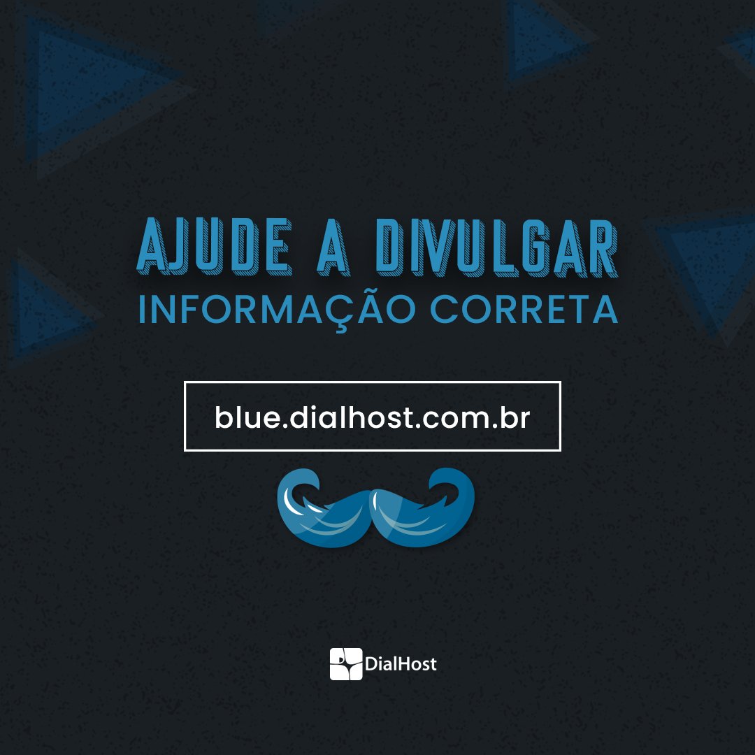 DialHost's tweet image. É nosso dever participar de uma rede de informações corretas, faça sua parte!
Compartilhe a publicação no direct dos seus amigos e marque @dialhost
Viu como é fácil? 
Abrace essa ideia, informe e cuide de quem você ama!
#NovembroAzul #DialHost  #azultitude