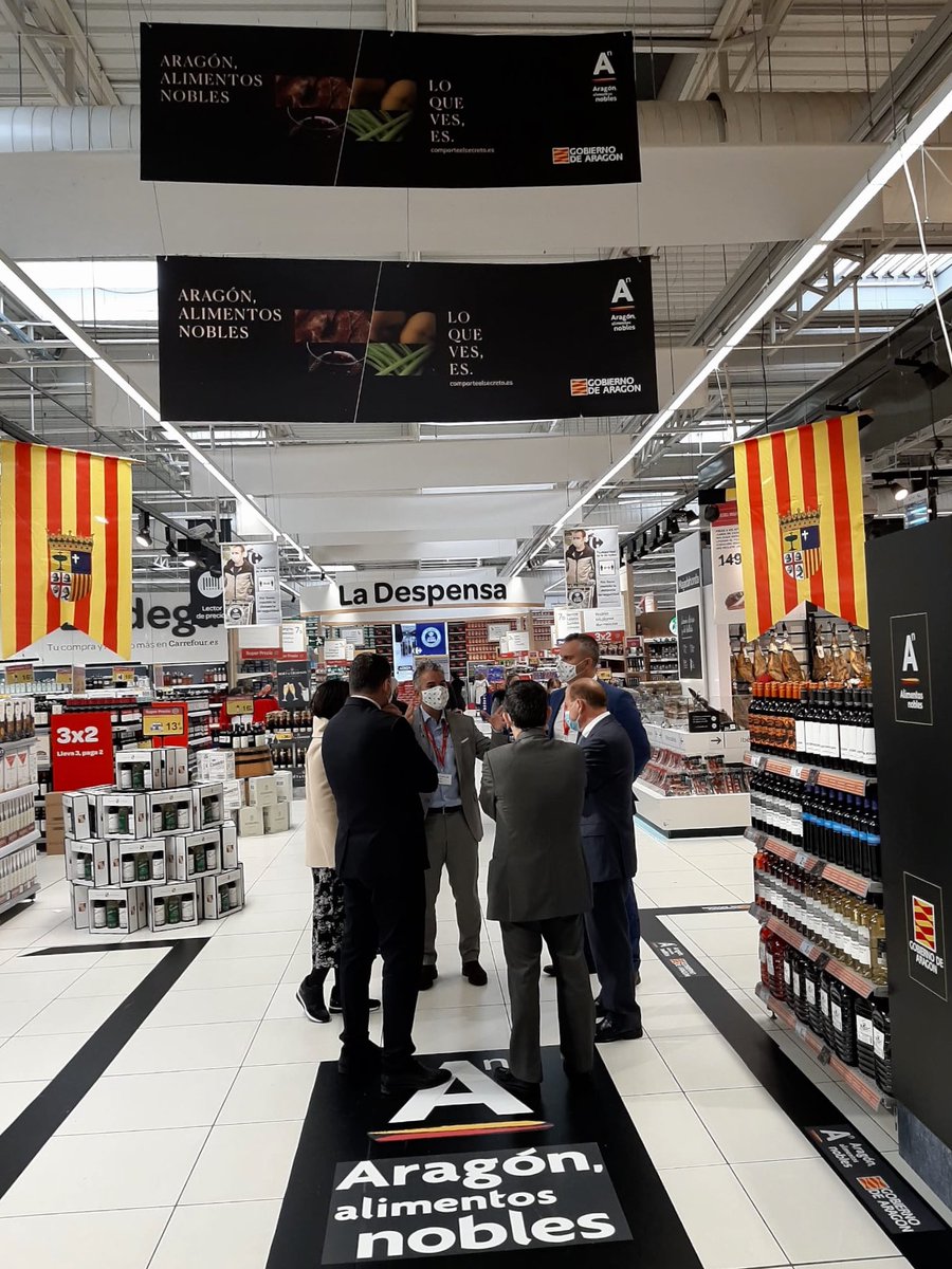 aragonalimentos's tweet photo. La despensa de Aragón más cerca que nunca con la nueva campaña nacional en los líderes del canal moderno.

Nuevas experiencias de compra 
@CarrefourES Majadahonda #Madrid #AragonAlimentosNobles #LoQueVesEs 

https://t.co/7hPkj0imTi https://t.co/vcNairH8SQ