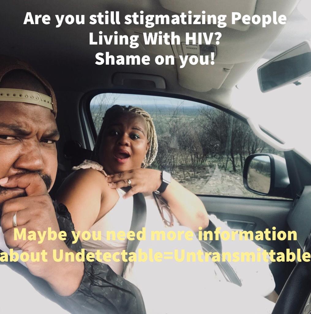 Mandisa_Dukashe's tweet photo. #discordant
#Undetectable
#normalizingHIVchallenge
#PositivesLeadingPrevention
#Stigmamustfall https://t.co/XYjdqmHbbi