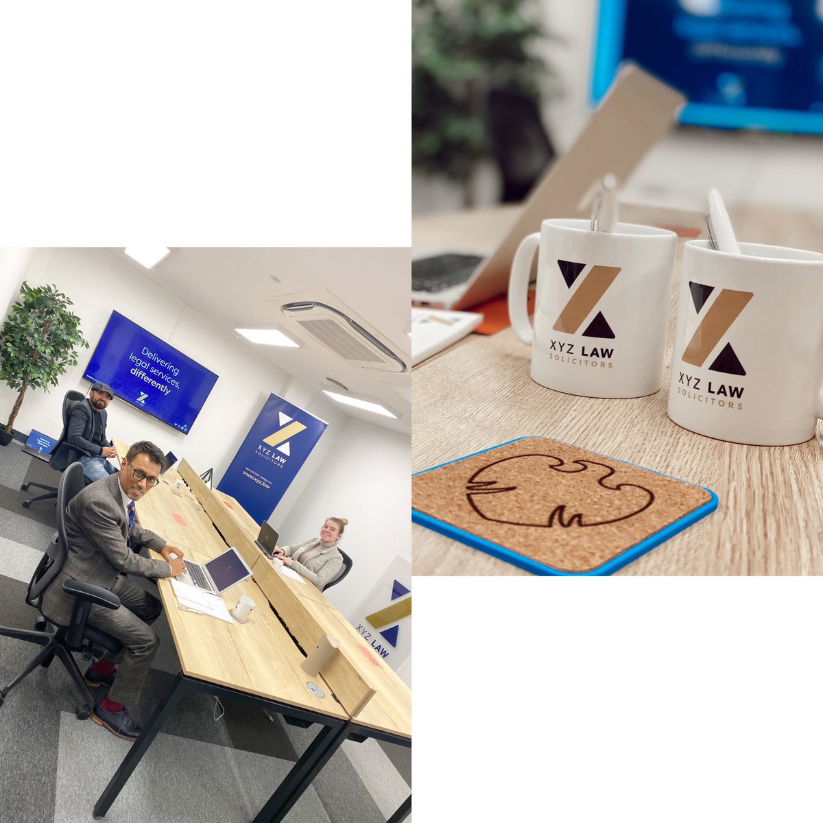 It was great to host the team from  <a href="/xyzlaw_/">XYZ Law</a>  yesterday for a trial of the office space in our high growth incubator! 

They looked very at home, engaging with other members &amp; are looking to scale at pace! 💡🤝👍🏼