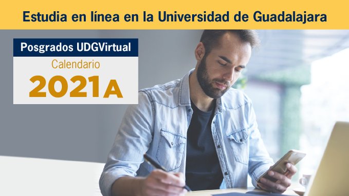 #NoTeQuedesFuera Inscripciones para maestrías en línea de #UDGVirtual cierran este 4 de noviembre 
📲 bit.ly/2ACmnnU