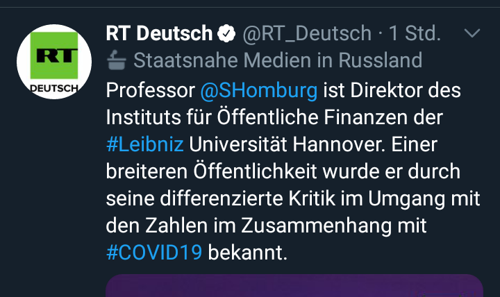 rtdeutschwatch's tweet photo. #Homburg übe differenzierte Kritik, meint #RT_Deutsch. https://t.co/9XeuaXZfdx