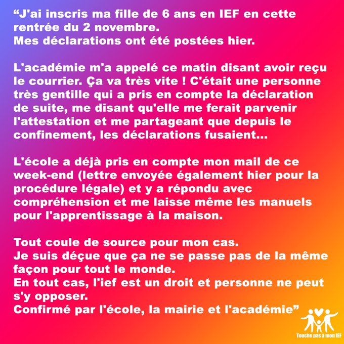 Liberte Menacee Fin De L Ecole A La Maison Instruction En Famille Ief Actualite Discussions Forum Hardware Fr