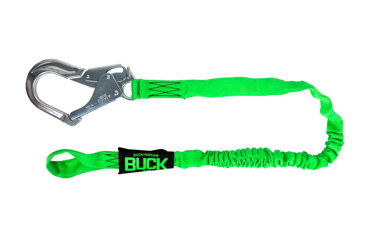 buckingham_mfg's tweet photo. Our popular energy absorbing lanyard that now features an aluminum locking ladder snap! #BuckBuilt #BuckTough https://t.co/UrObnccctC