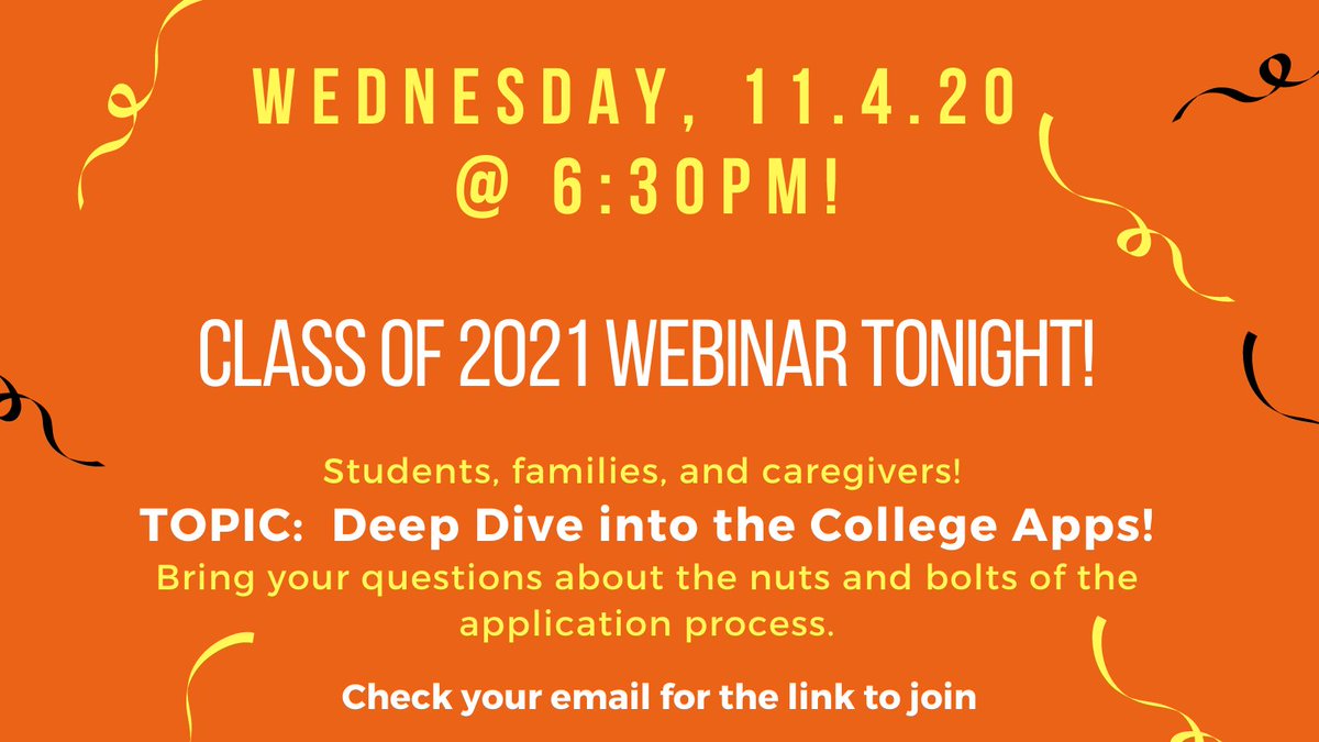 EPSNaviance's tweet photo. Have questions about the college app process and what/how to do things and when?  Join us tonight!!  Link in your email! @EPS_EverettHS @JHSWolfpack @EverettSchools @EPS_CascadeHS @CascadeBruins @Sequoia_HS @announcejhs https://t.co/YCp9L9vUA2