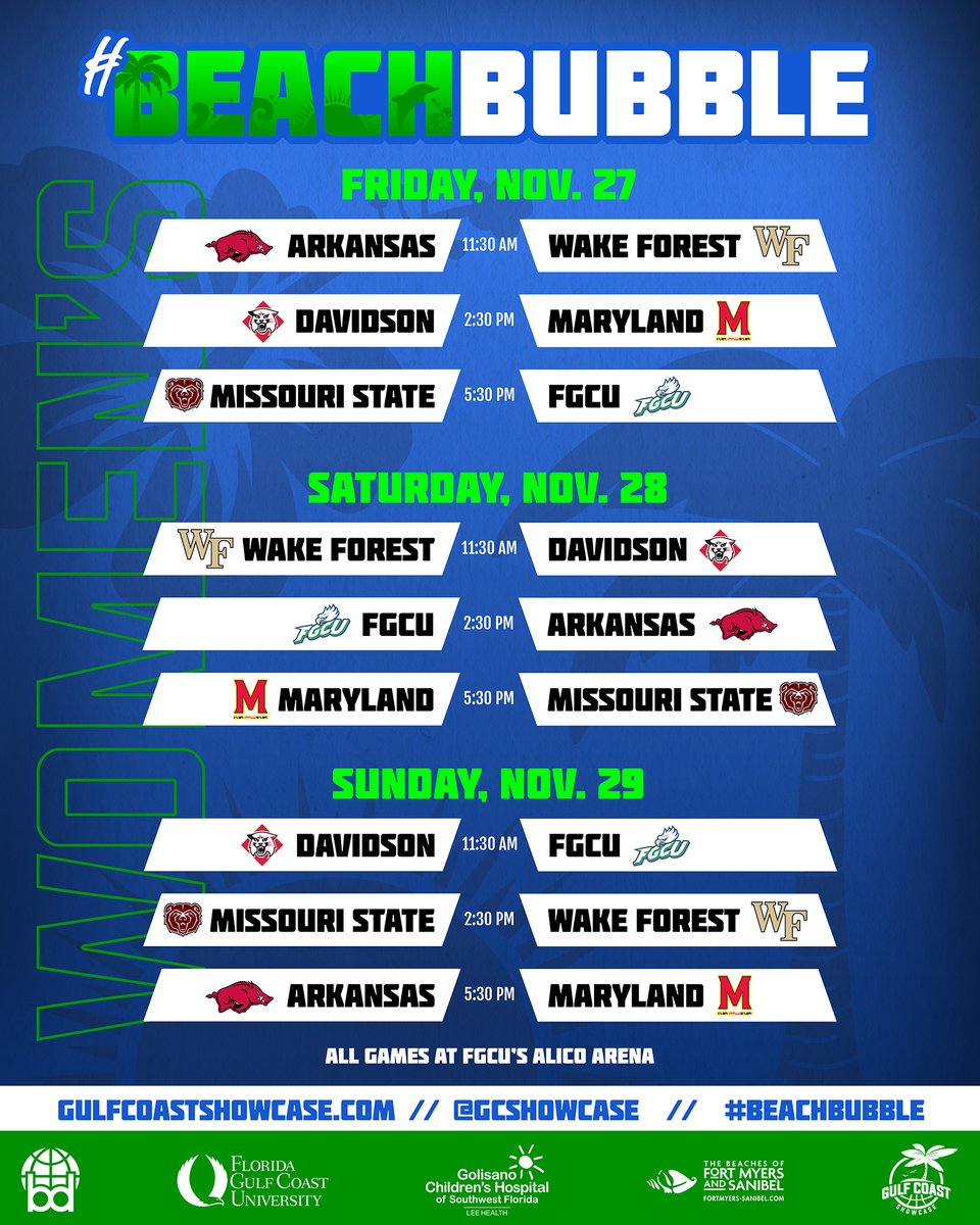 CoconutHoops's tweet photo. All 21 games of the #BeachBubble will be streamed live and available on-demand on @FloHoops!

Stay tuned for more info...

(@WarfieldMedia @TheKingOfStream @bdGlobalSports @HertzArena_ @FGCUEagles) https://t.co/Nrg7g03IoU