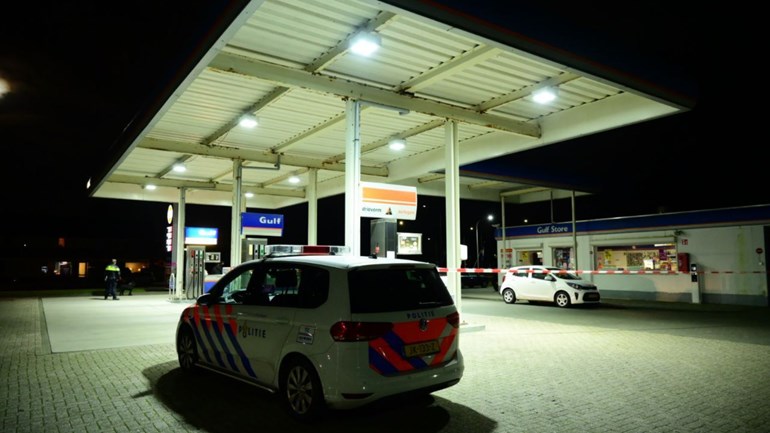 Overval op tankstation in Delfzijl..