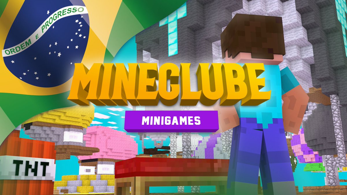 💬 | Saudações player! 
O primeiro servidor Brasileiro de minigames nas versões atuais do Minecraft Bedrock está a caminho você não pode deixar de conhecer! 🎮