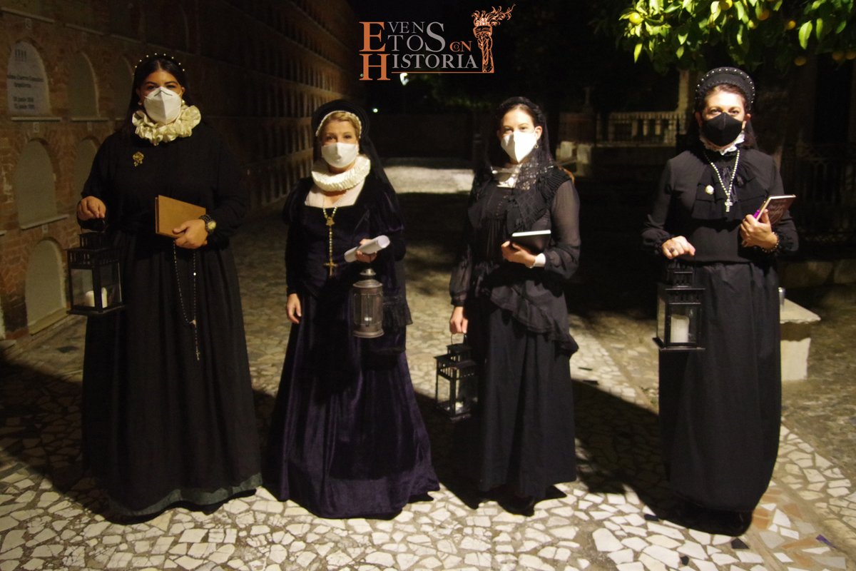 Ya tenemos preparada la crónica de este mes en el que el protagonista ha sido #DonJuanTenorio con una GALERÍA de más 100 fotos y el VÍDEO de UN PASEO CON EL TENORIO de la Visita Virtual al cementerio de Monturque en las #jornadasmundamortis2020

👉eventosconhistoria.com/octubre-mes-de…