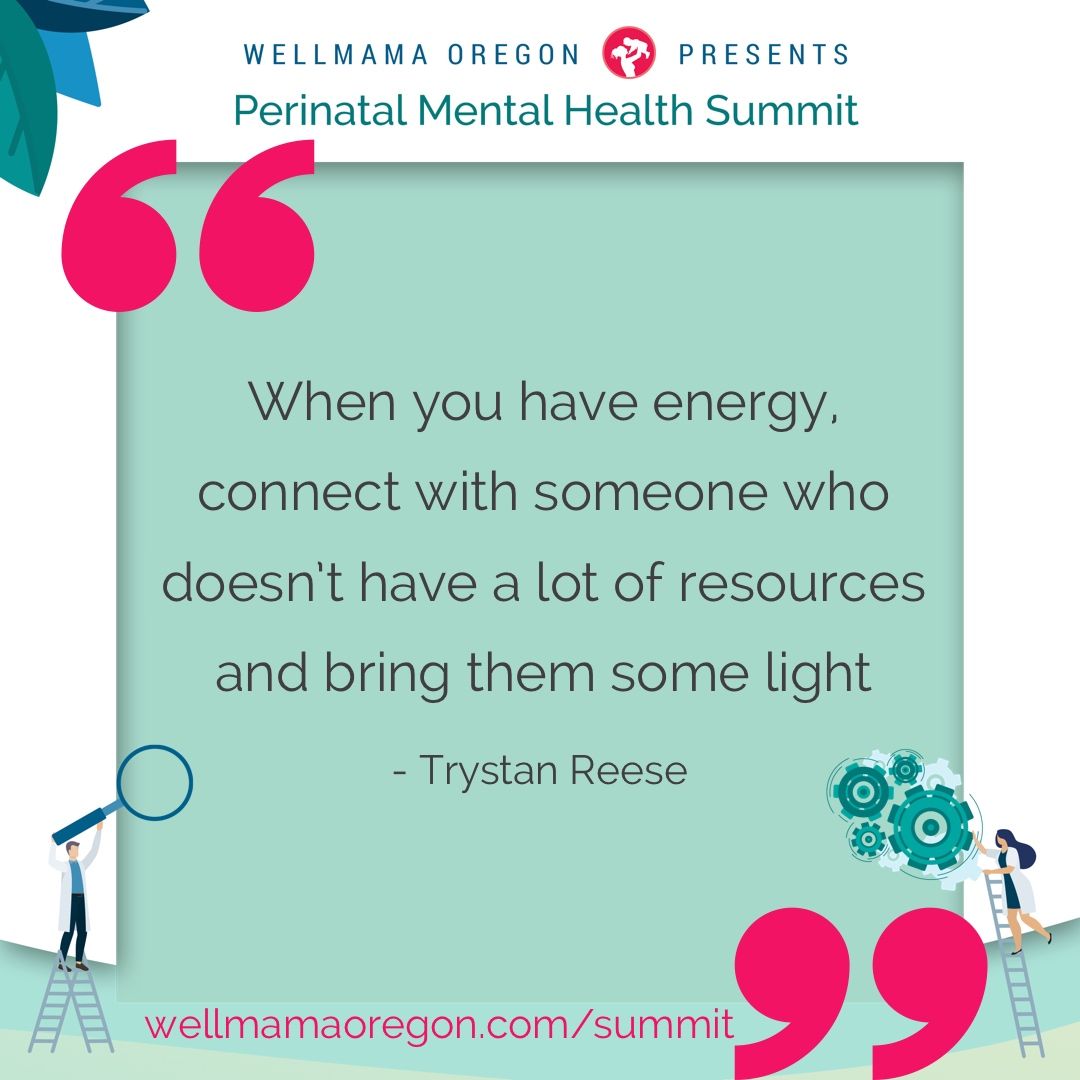 Thank you, Trystan Reese, for leading health professionals to be more inclusive and supportive of transgender and gender diverse parents in creating their families. You won’t want to miss our 6th Annual Perinatal Mental Health Summit on November 12-13: wellmamaoregon.com/summit