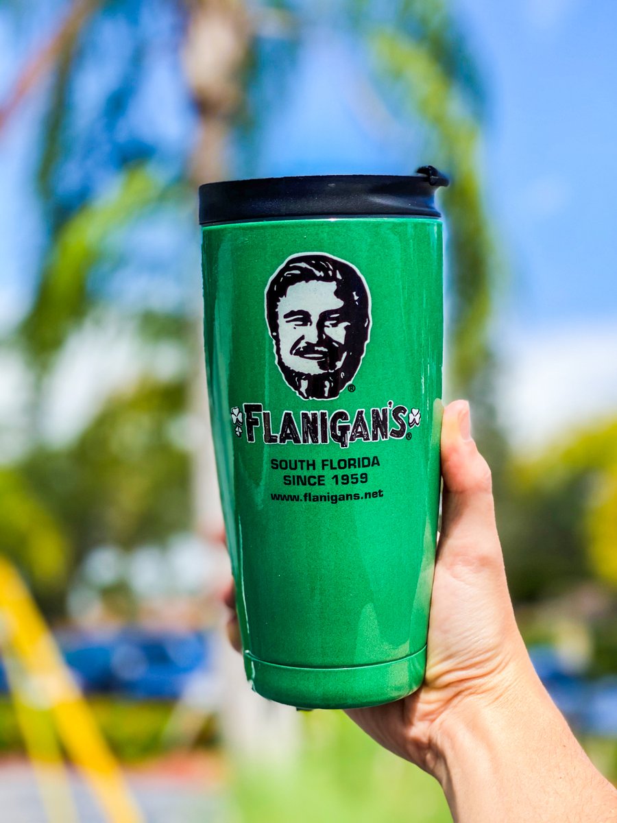 FlanigansFL's tweet photo. You have a green cup, but not like this. Enter to win this 22 oz insulated green cup tumbler!
How to enter:
1. Follow us @FlanigansFL
2. RT
3. Tag a friend
4. 1 comment = 1 entry (enter as many times as you’d like!!)

Three winners will be randomly selected on November 11th. https://t.co/ygkGLNovYS
