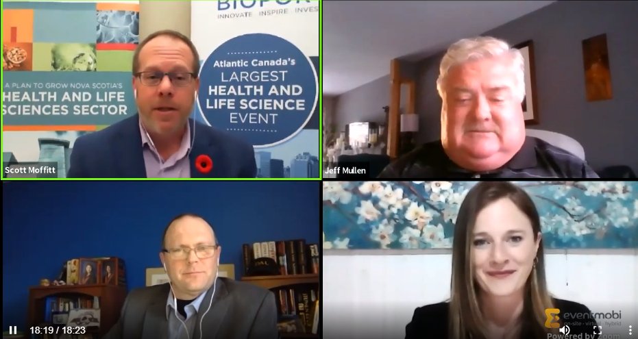 BioNovaNS's tweet photo. ๐That is a wrap of #BioPort2020! Thank you to everyone for attending and to all our generous sponsors and partners for making this event a success.
See you next year! ๐ https://t.co/7iHZe61TXS