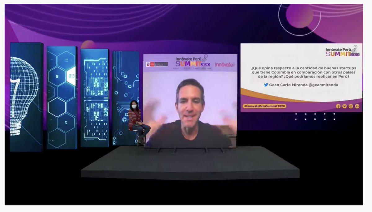ProInnovate_'s tweet photo. “Todos nuestros países serán cashless en algún momento y el factor que más va a contribuir a ello serán los gobiernos". David Vélez, CEO de  @nubank en el #InnóvatePerúSummit2020 https://t.co/MMfTdROxvc