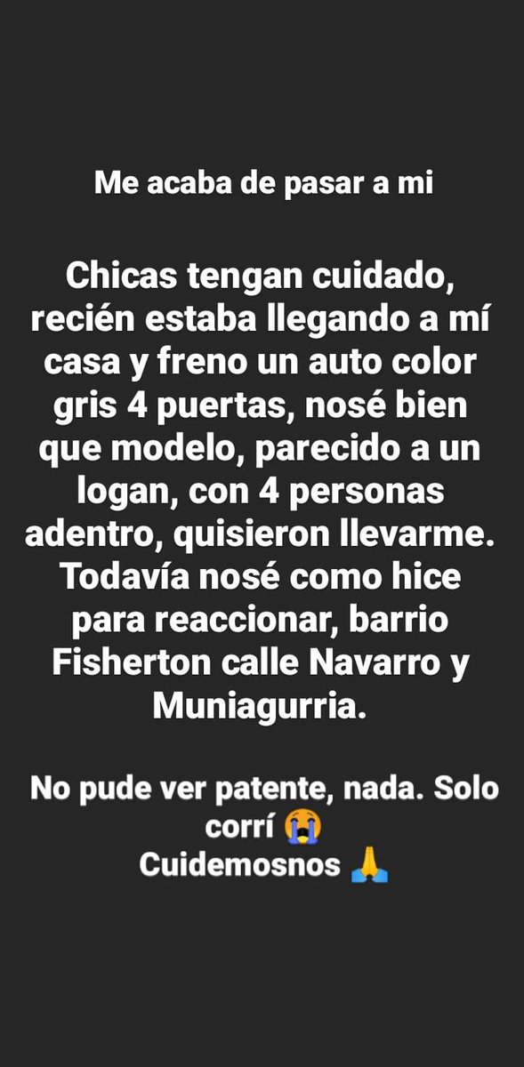 AgusGreco99's tweet photo. Barrio Fisherton, cuidado 😭 https://t.co/KJUUwJQFEO
