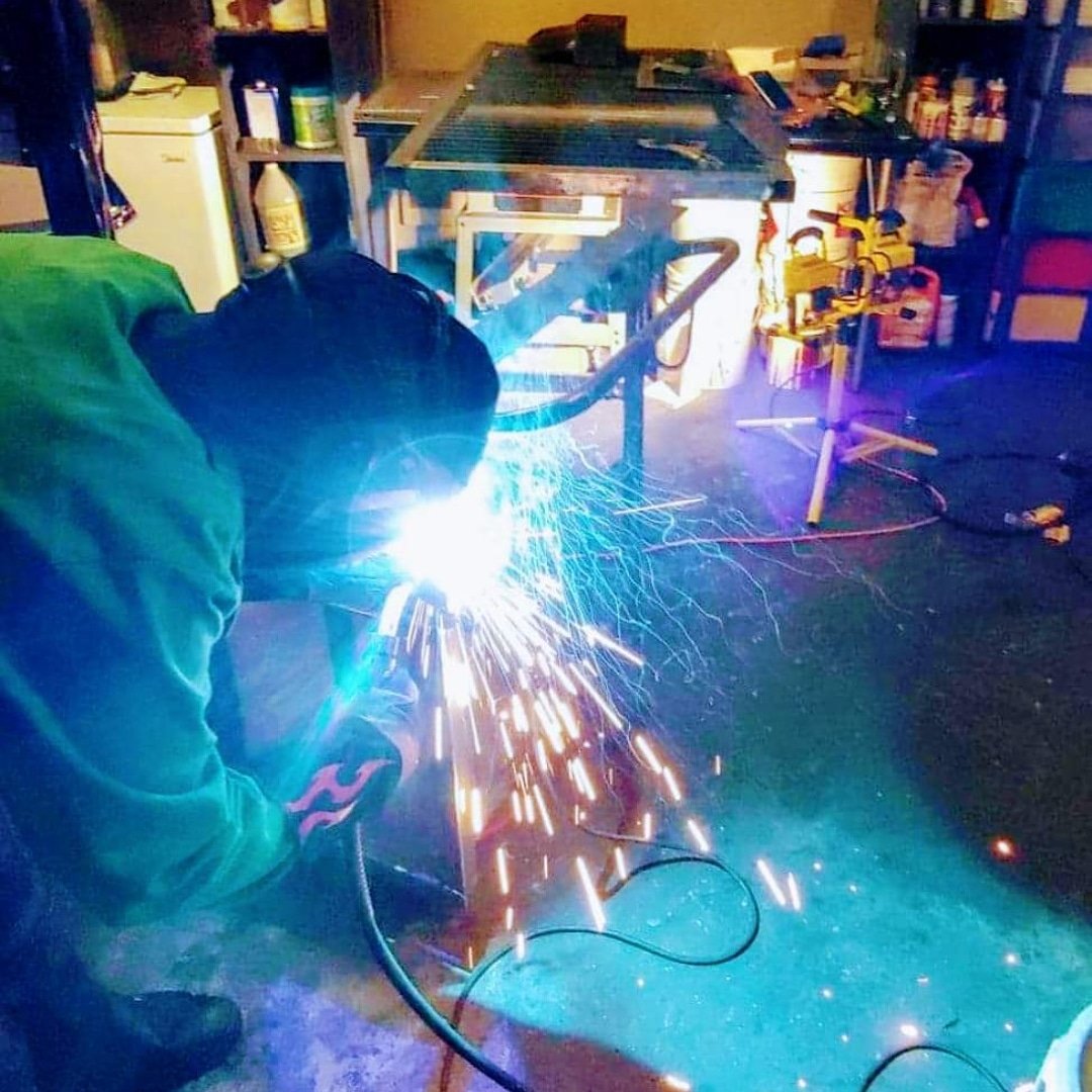 Plasma table build for my shop! #RavensmithWorks