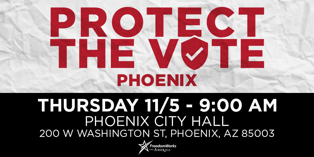 FWFAinsights's tweet photo. Join us TOMORROW at 9:00 AM MT for a 'Protect My Vote' Rally in Phoenix!

TOMORROW WE NEED TO MAKE SURE #Biden DOES NOT STEAL THE ELECTION.

WE NEED ALL PATRIOTS! #ampFW #Election2020 https://t.co/ar43t99X0W