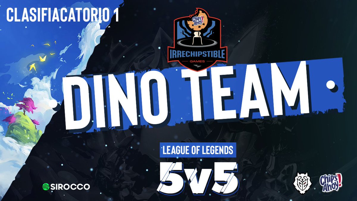 G2ArcticES's tweet photo. ¡Ya tenemos al primer clasificado para la gran final de los #IrrechipstibleGames! 🍪🏆

Enhorabuena #DinoTeam, ya tenéis vuestras galletas y vuestro billete a la victoria en el 5vs5. 👏🏻 https://t.co/ragrsrUmoX