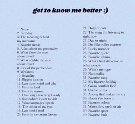 tlicdior's tweet photo. one like = one answer https://t.co/WfnE2QJJRB