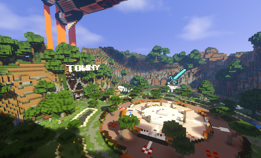 The St. Andrews Gaming Society has it's own #Minecraft server, running with Towny! Join our discord server at discord.gg/7pqT64VhMN to join our community and play on our server!