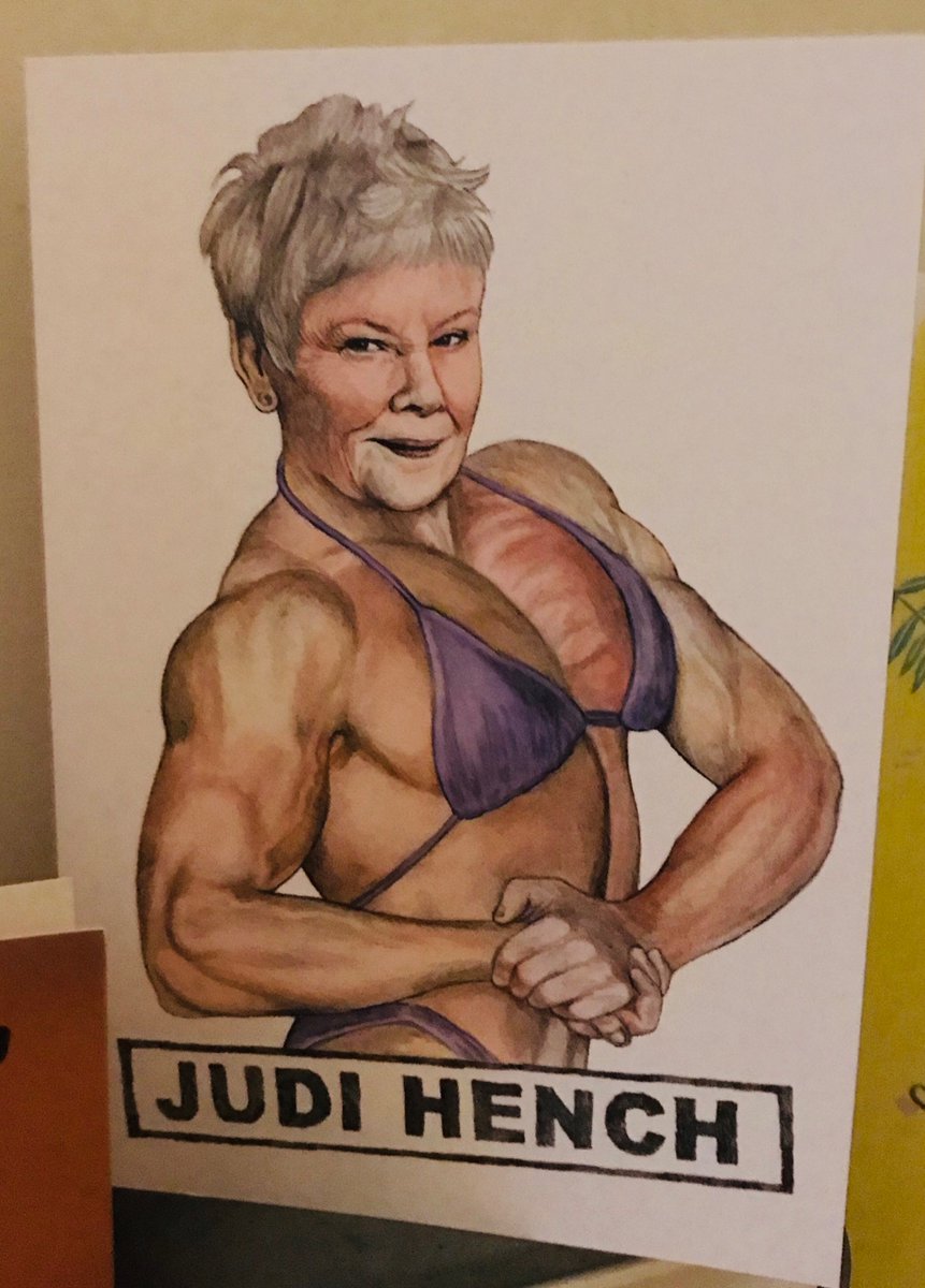 Mumma_sooz's tweet photo. It’s my birthday .... does @DameJudiDench1 know? https://t.co/43U6Cp8L2n
