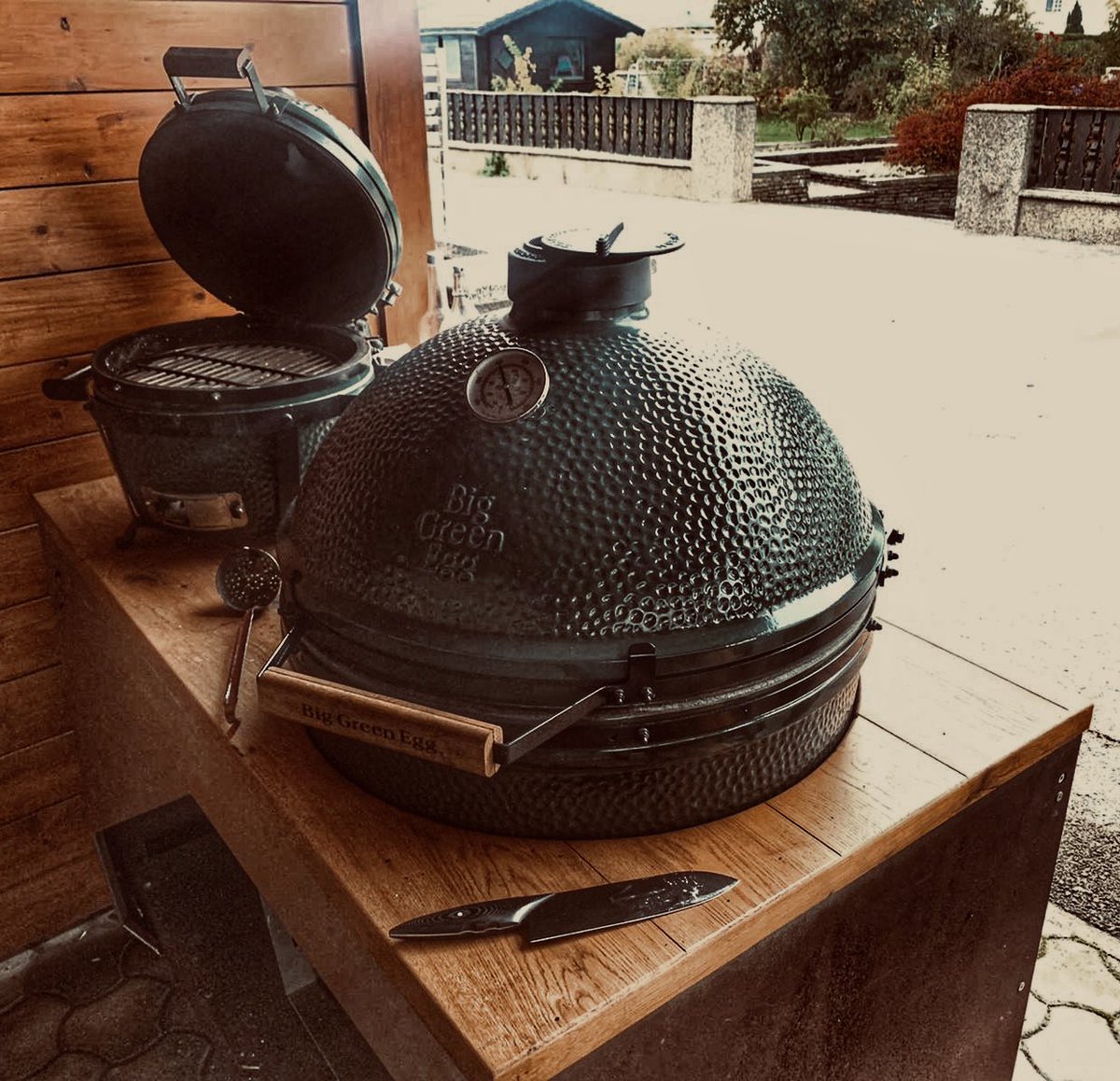 KainerMartin's tweet photo. #martinkainer #designgrill #martinkainerdesigngrill #bbq #barbecue #grill #bge #bgenation #bgeteamgreen #bgexl #biggreenegg #table #biggreeneggxl #biggreenegglife #biggreeneggnation #biggreenegghead #biggreeneggtable #biggreeneggitalia #biggreeneggde #feuerschale #tirol #ziller https://t.co/hMawm1Dao3
