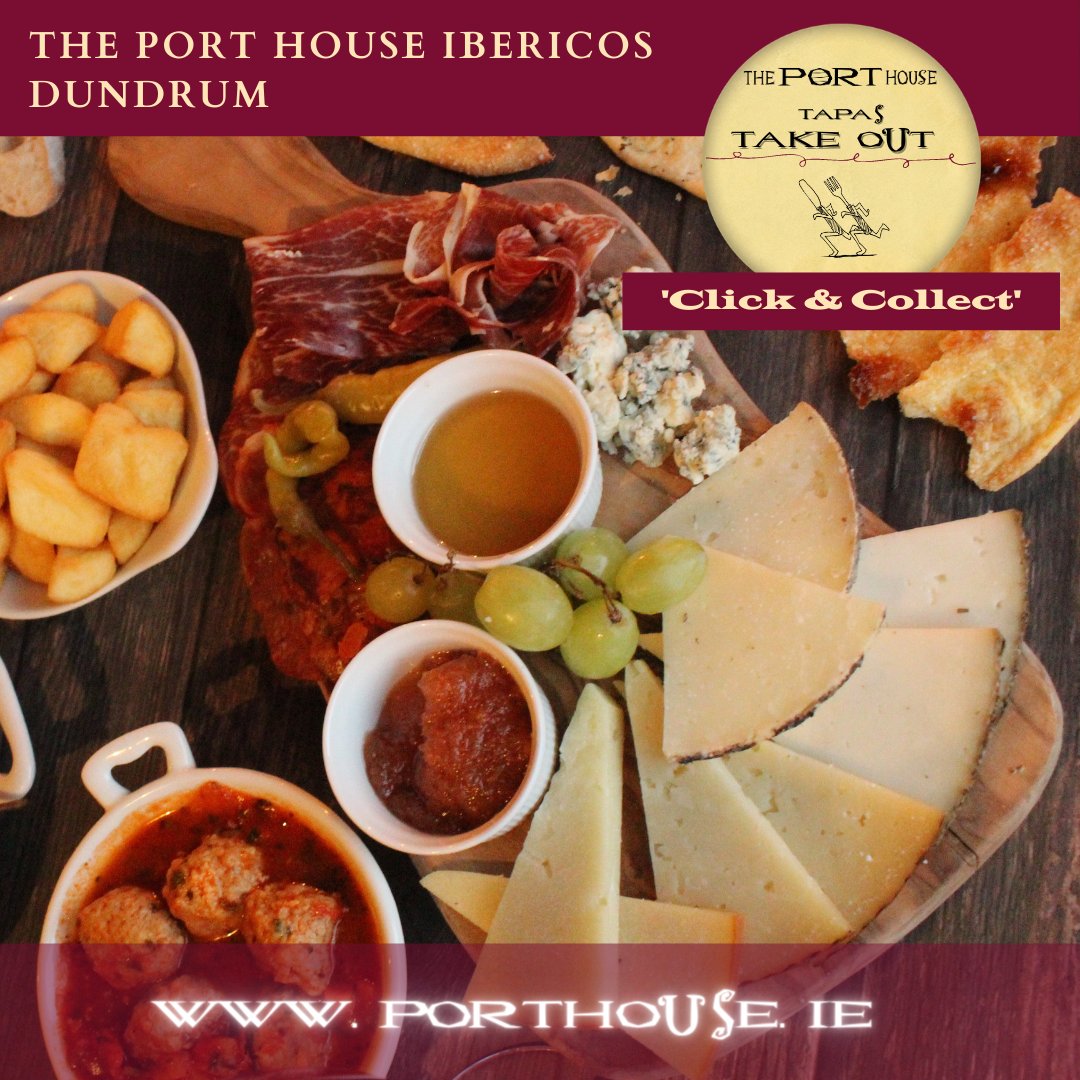 PHIbericos's tweet photo. Tapas Thursday Treat! And wine Por Favor!🍷🥘😍 Click &amp; Collect your favourite dishes from The Port House in #Dundrum 

Order now &amp; collect at the time of your choice! No minimum order! 
https://t.co/YEOKm9Gj01

#dundrumtown #dublin #clickandcollect https://t.co/a80jsJQUki