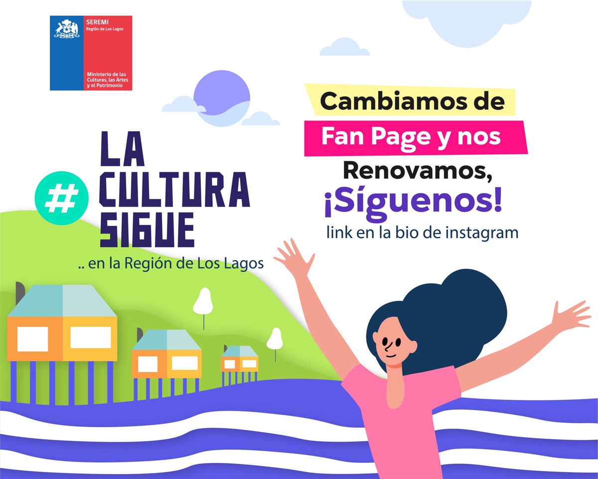CulturaLosLagos's tweet photo. Síguenos en nuestra nueva fanpage de Facebook!!!! 

#cultura #loslagos #culturasloslagos #facebook #comunidad https://t.co/A6UGVKBtFl