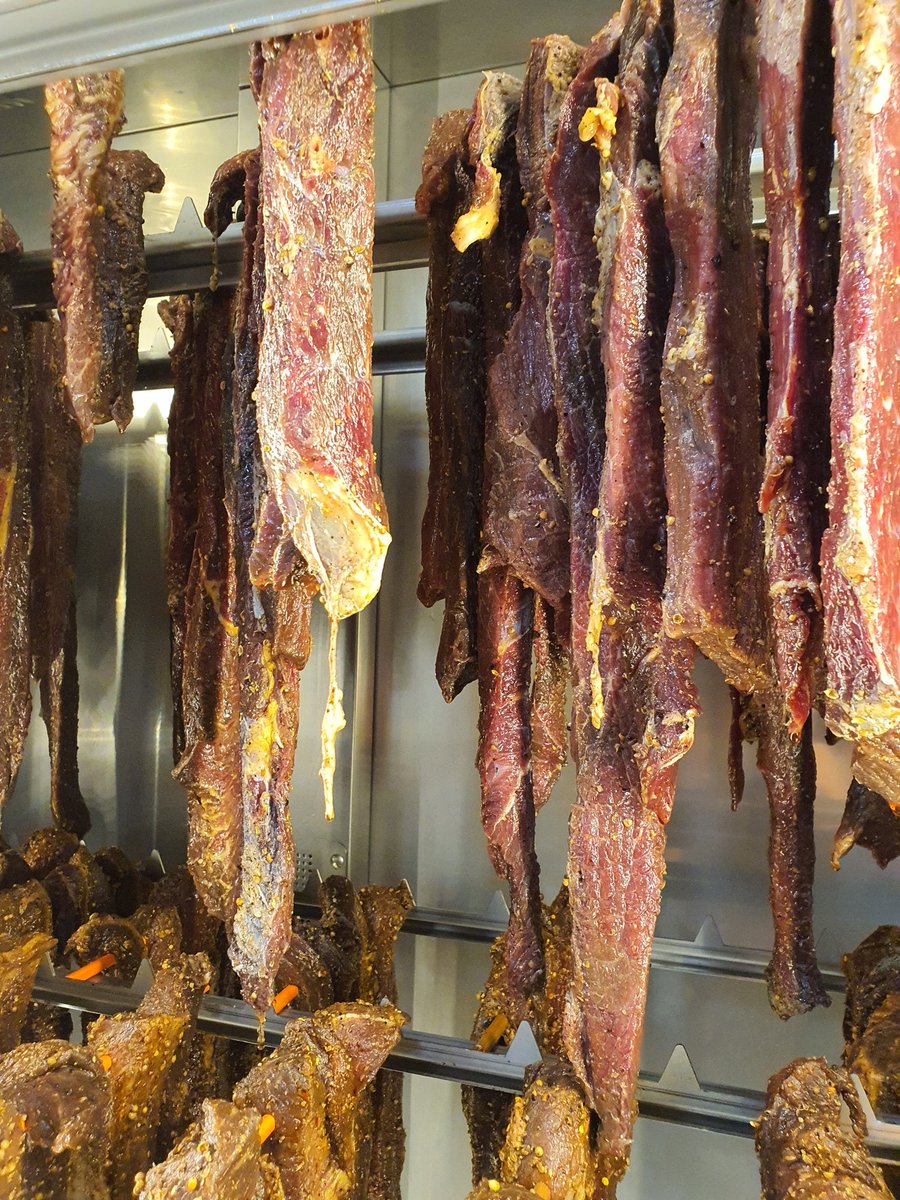 WallowGuernsey's tweet photo. After the amazing success of our new biltong launched last weekend rest assured more is coming! Another 40kg in the chamber today https://t.co/EM4ubd5poG